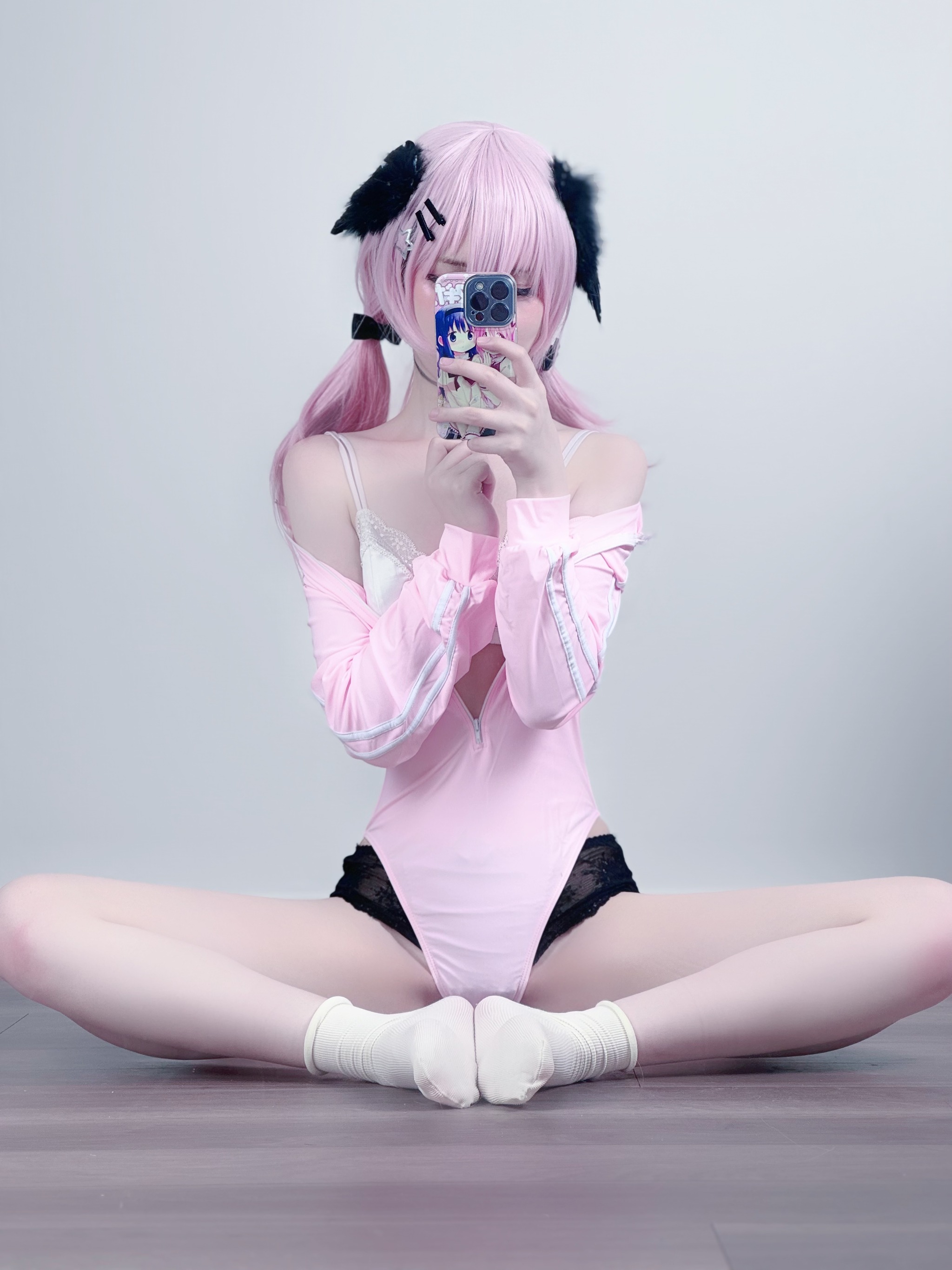 图片[1]-幼愛Youmeko – NO.043 蔚蓝档案 下江小春 体操服 [26P]-XikXak